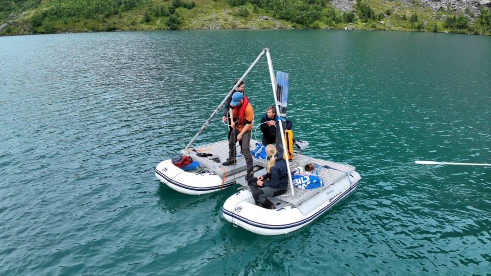 Lenke til artikkel: Forskning ved Svartfjelljøkelen med god hjelp fra lokalsamfunnet i Bergsfjord
